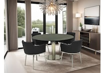 aralia dining sets mchblk pcs  