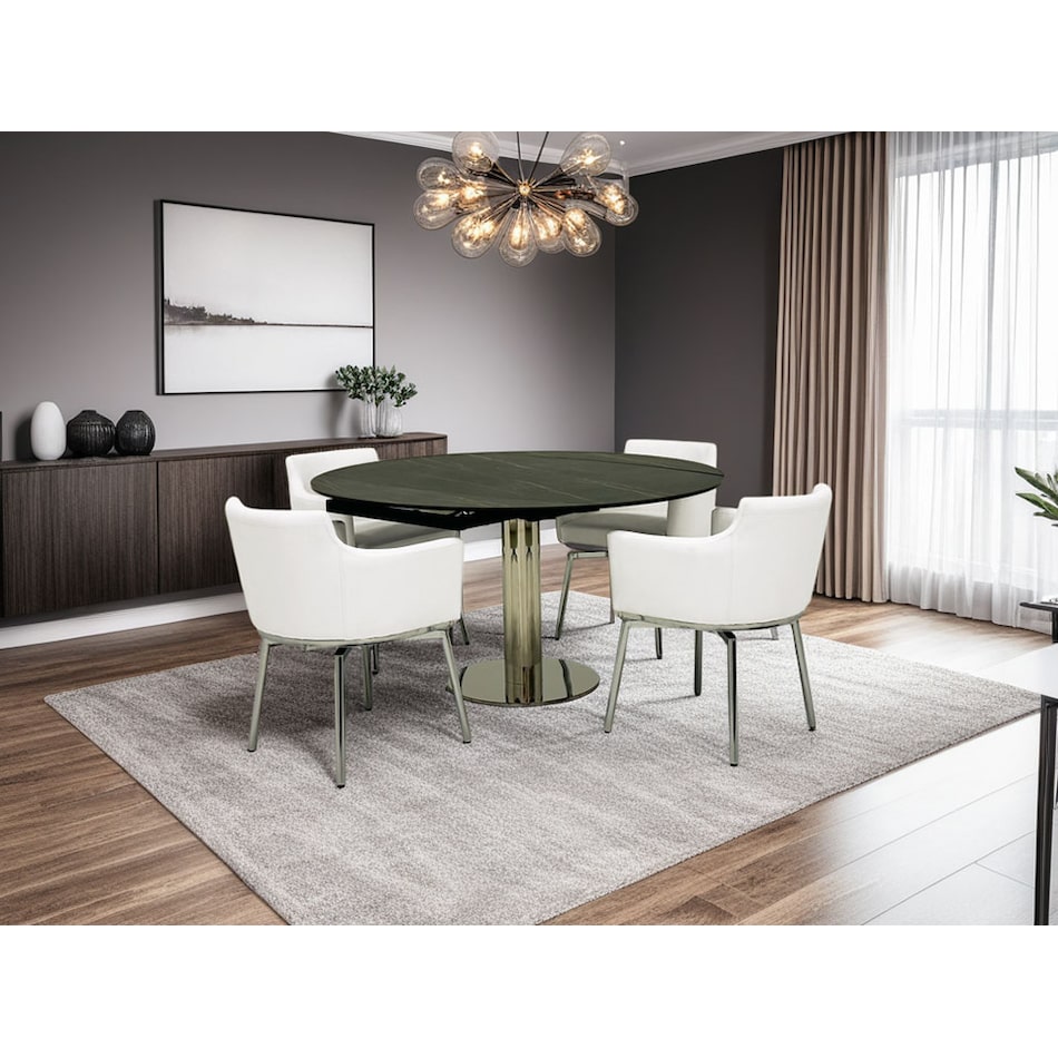 aralia dining sets mchwht pcs  