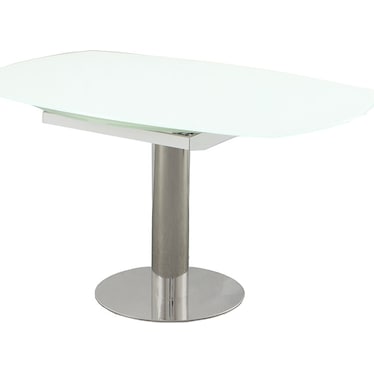 Aralia Extendable Glass Dining Table