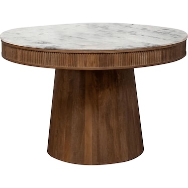 Ashwin Marble Top Dining Table