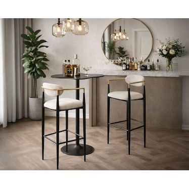 Bernadette Beige Bar 3 Pcs Set