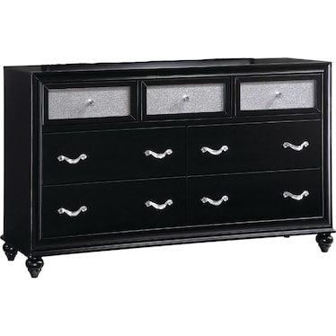 Barzini Black Dresser