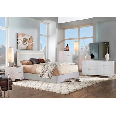 Paris White 3 Pcs Set