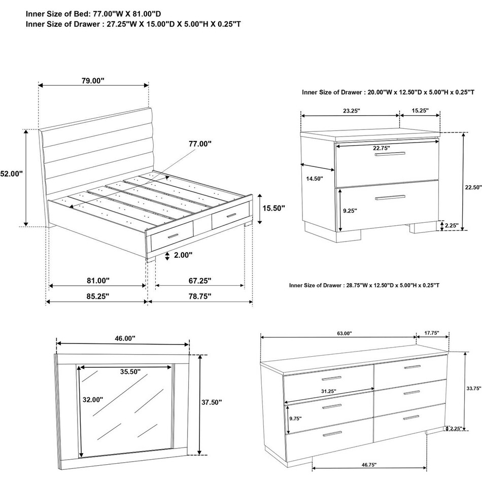 bedroom sets kpcs  