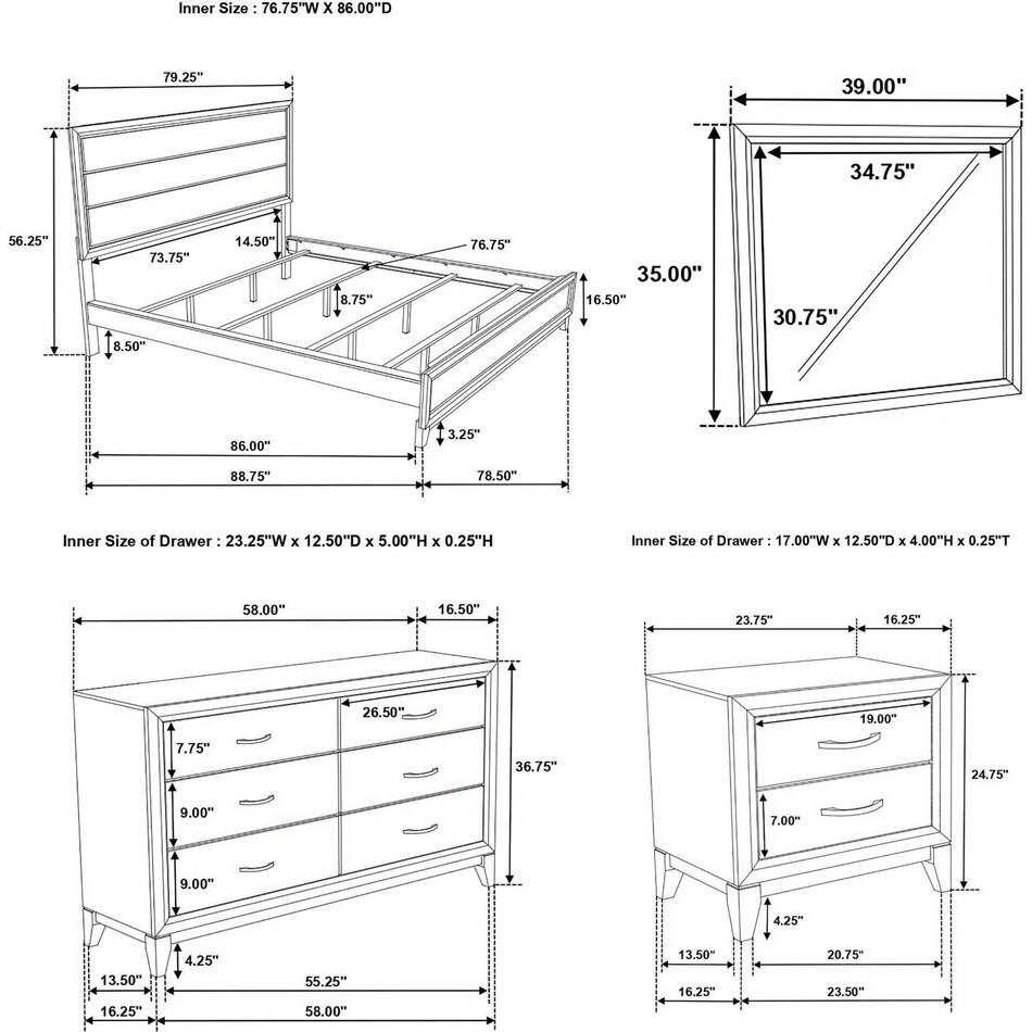 bedroom sets kpcs  