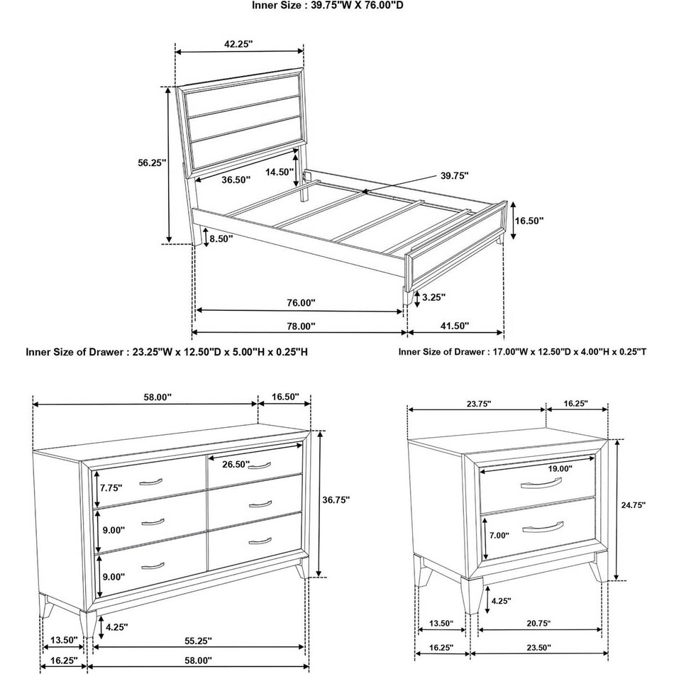 bedroom sets tpcs  