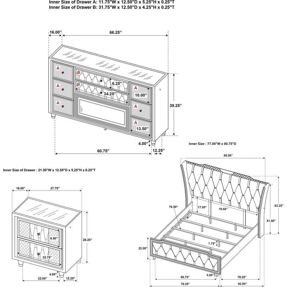 bedroom sets fbkepcs  