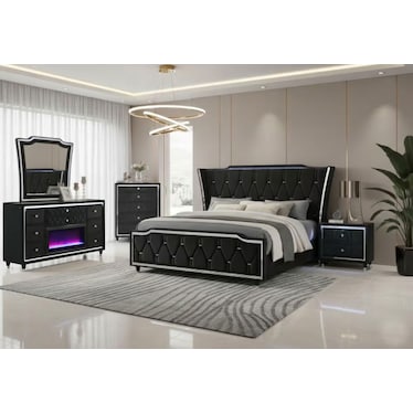 Thaddeus Black Flame Box 4 Pcs Set