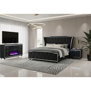 Thaddeus Black Flame Box 3 Pcs Set