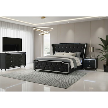 Thaddeus Black 3 Pcs Set