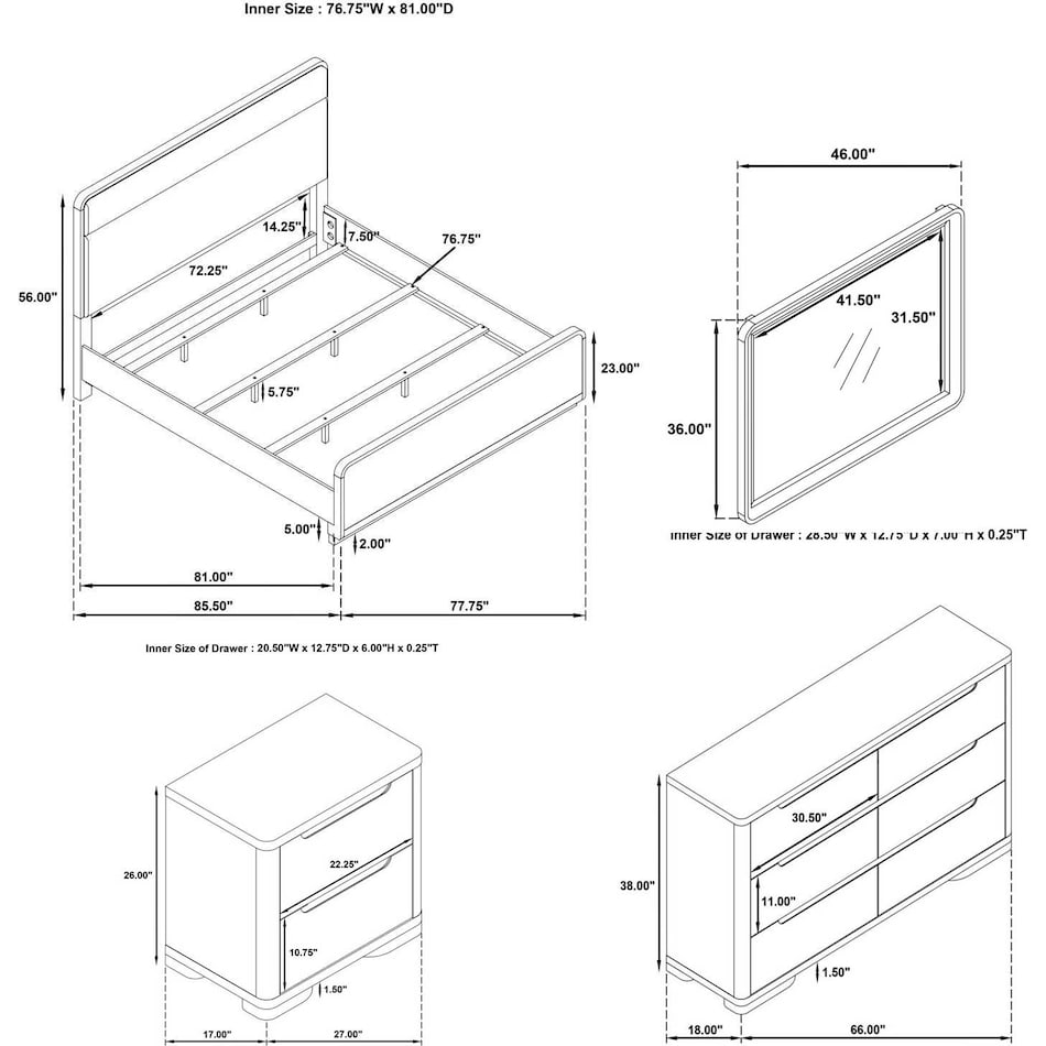 bedroom sets kpcs  