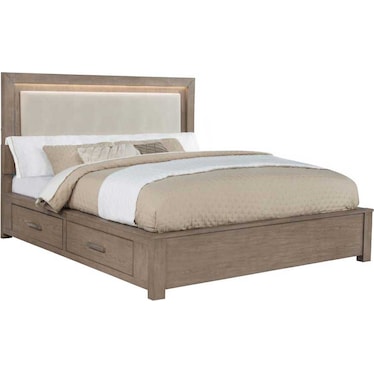 Mavis Queen Storage Bed