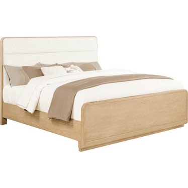 Everly Boucle Panel Bed
