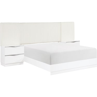 Glenn Wall Bed W/ 2 Nightstands