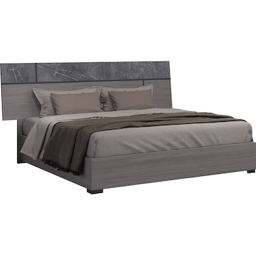 Sunrise Gray Bed