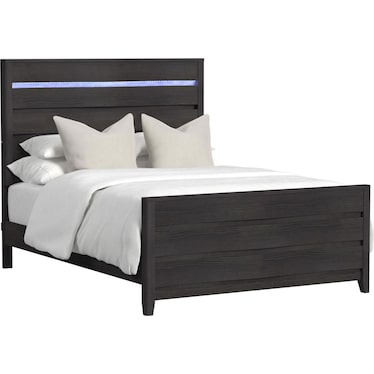 Monroe Black Bed