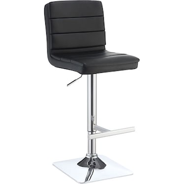 Blair Black Adjustable Stool