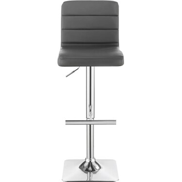 Blair Gray Adjustable Stool