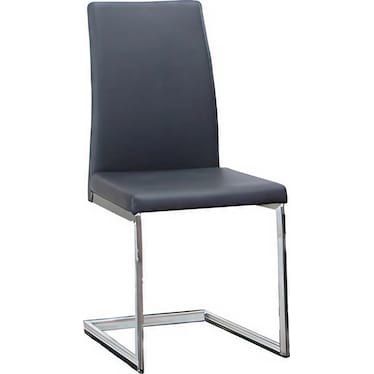 Bravo Charcoal Side Chair