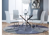 bravo dining sets g  gry pcs  