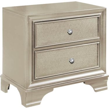 Brooklyn Champagne Nightstand