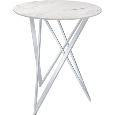 Orlando Faux Marble Bar Table