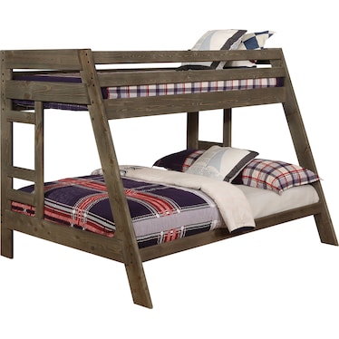 Wrangle Hill Twin Full Bunk Bed