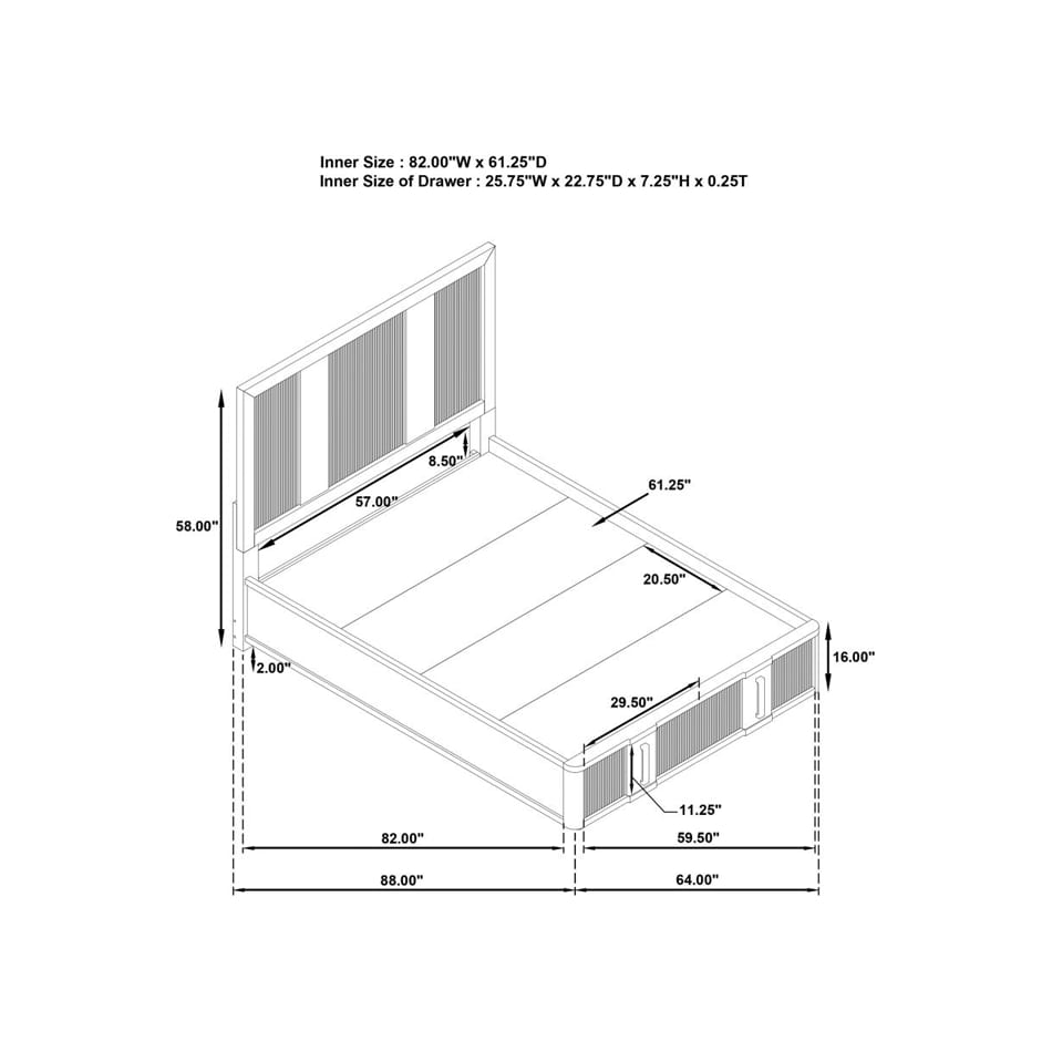 cecily bedroom sets qpcs  