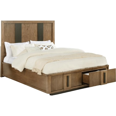 Cecily King Storage Bed