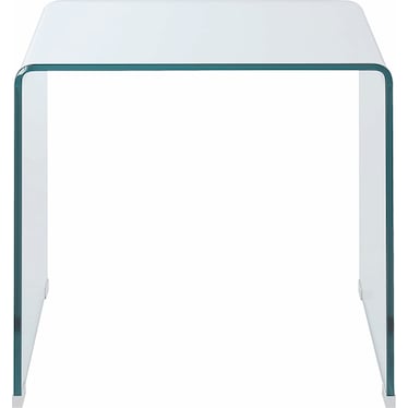 Clear End Table