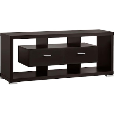 Darien Cappuccino 59" TV Stand