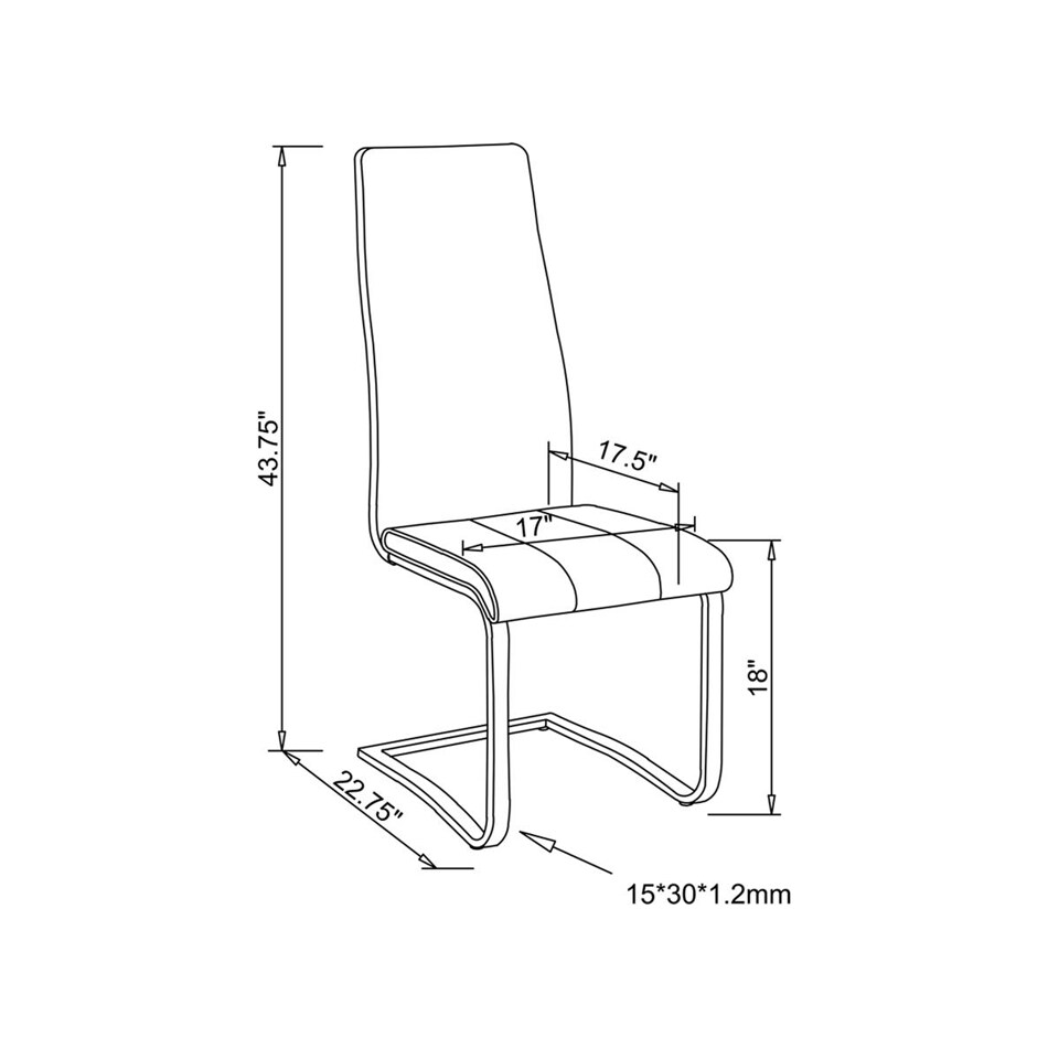 dchairs blk  