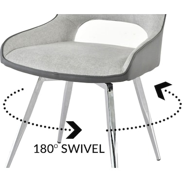 Beni Swivel Dining Chair