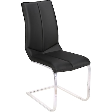 Domino Black Dining Chair