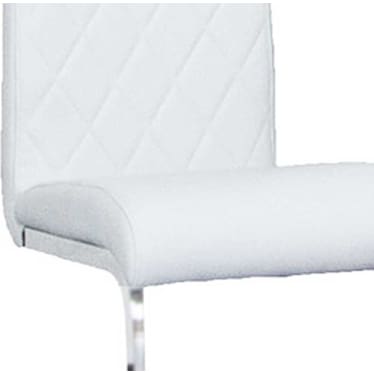 Veneto White Side Chair