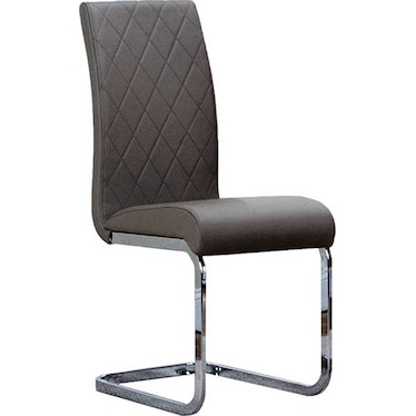 Veneto Charcoal Side Chair
