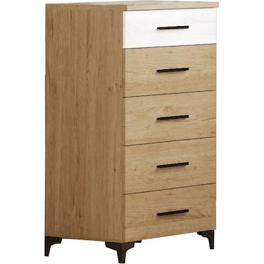 Diagonal Oak Chest