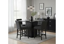 dining sets blk pcs  
