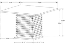 dining sets gry pcs  