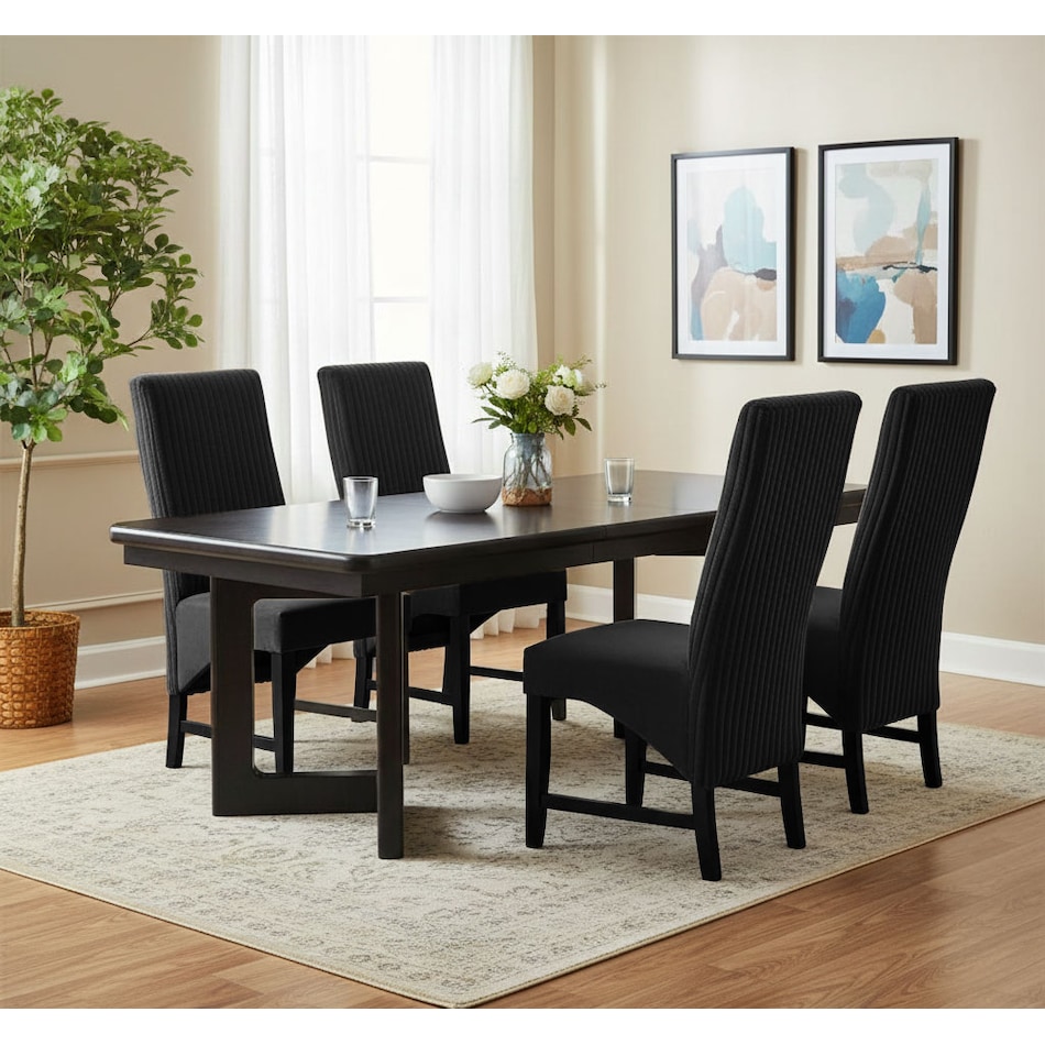 dining sets blk pcs  