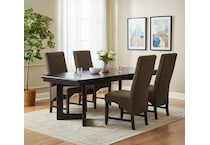 dining sets brn pcs  