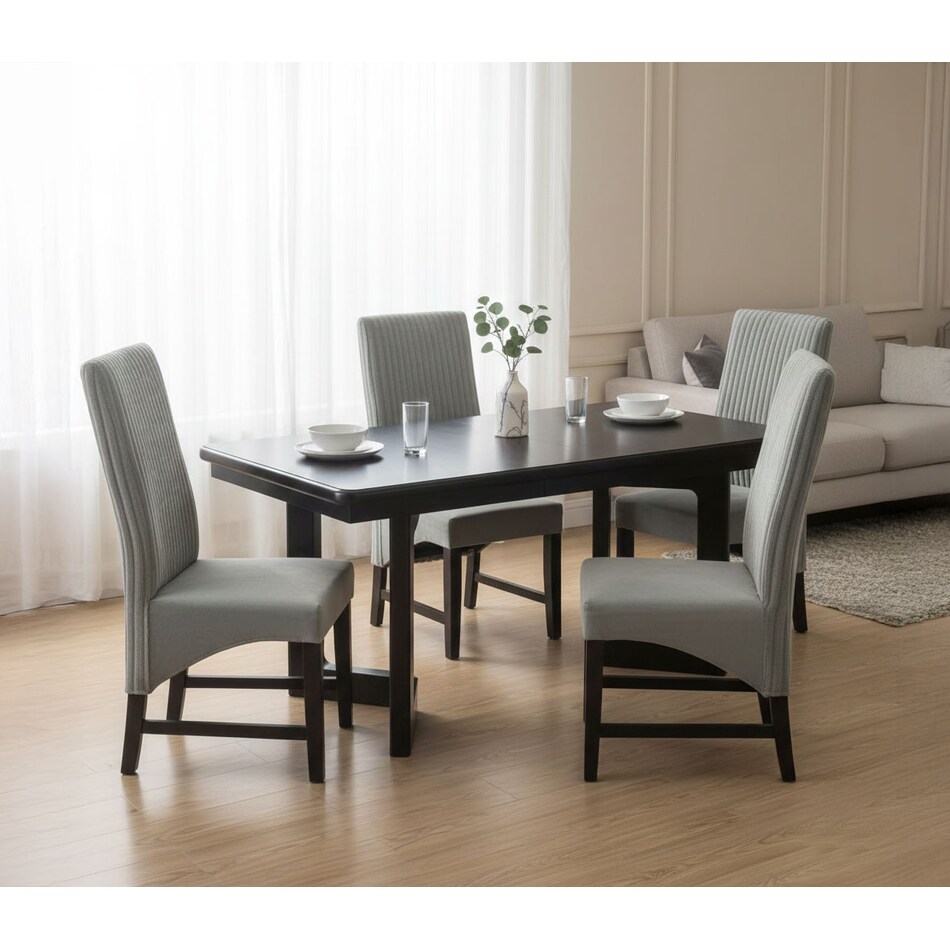 dining sets gry pcs  