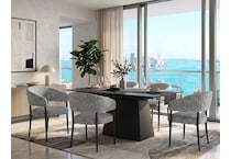 dining sets gry pcs  