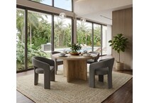dining sets gry pcs  