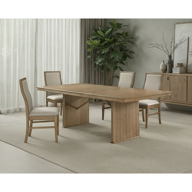 Kaia Rectangular Dining 5 Pcs Set