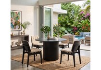 dining sets blk pcs  