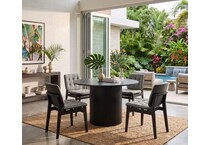 dining sets blk pcs  