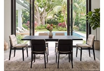 dining sets blk pcs  