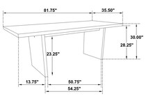 dining sets blk pcs  
