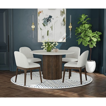 Sylvie Dining 5 Pcs Set